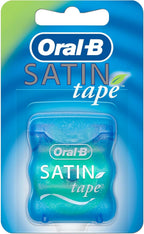 Oral-B Satin Tape Dental Floss, Mint Flavor, 1 Count (Pack of 2)