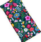 Microwavable Heating Pad, Microwave Hot Pack, Warm Compress - Ice Pack, Cooling Freezer Bag, Cold Compress - Filled with Flax Seed & Your Choice of Dried Herbs