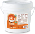 Nutiva Organic Steam Refined Oil, Coconut, 128 Fl Oz