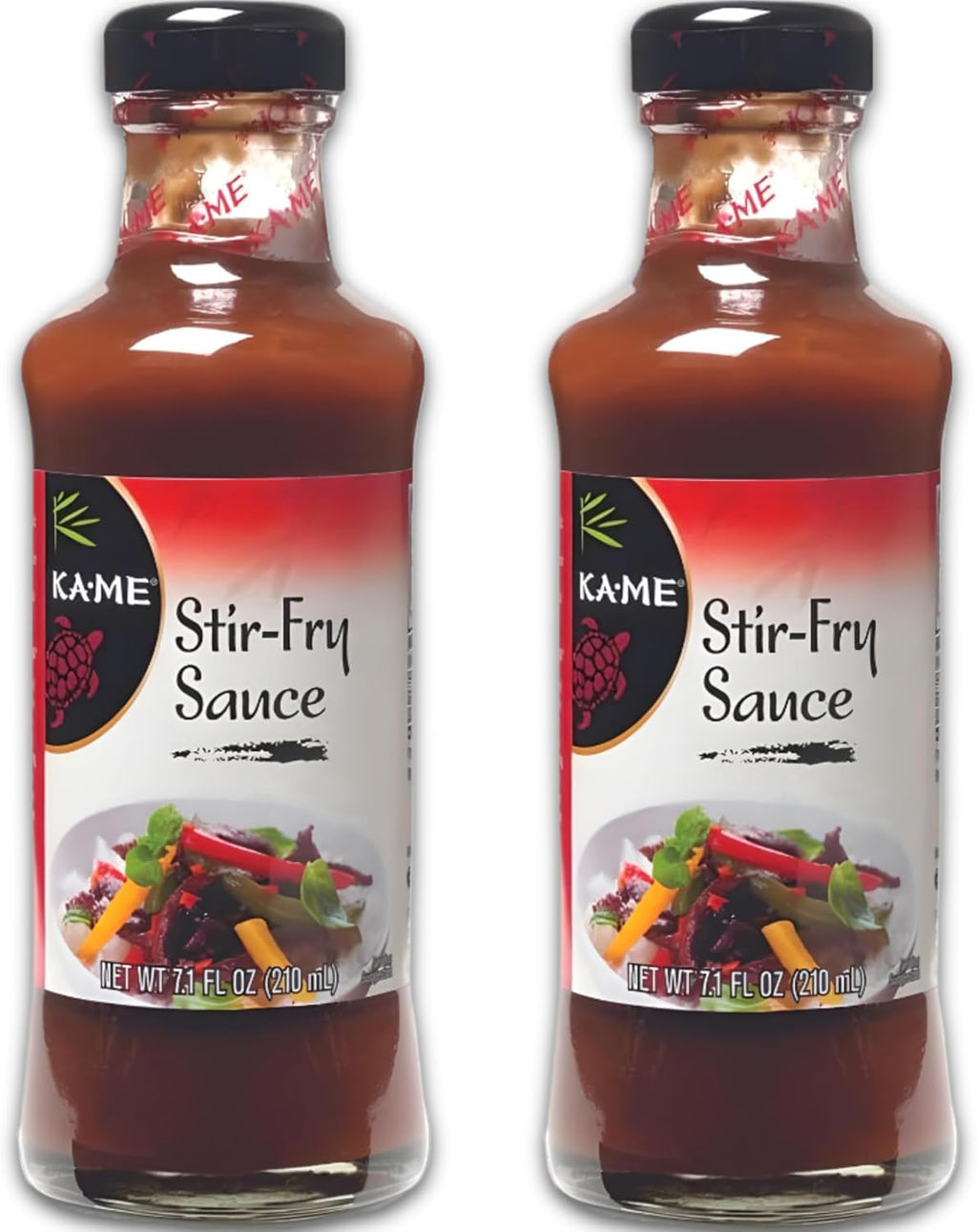 KA-ME Stir-Fry Sauce, Authentic Chinese Flavors & Ingredients, All-in-One Sauce for Chinese Stir-Fry - 7.1 fl oz (Pack of 2)