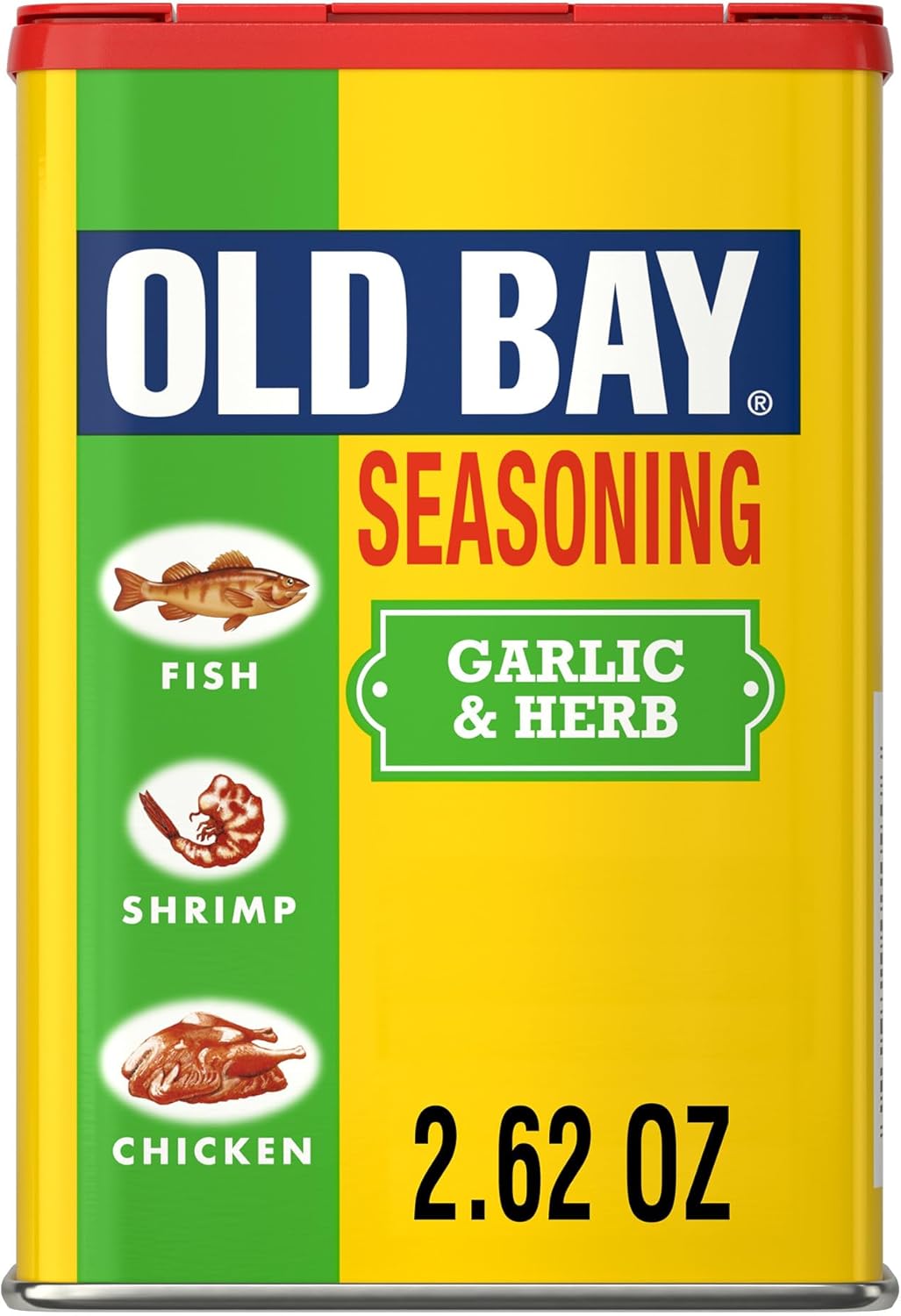 OLD BAY Garlic Herb Seasoning, 2.62 oz