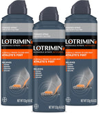 Lotrimin AF Athlete's Foot Powder Spray, Miconazole Nitrate 2%, Clinically Proven Effective Antifungal Treatment of Most AF, Jock Itch and Ringworm, 4.6 Ounce (Pack of 3)