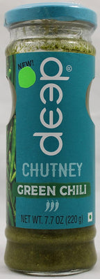 Green Chili Chutney 7.7 Oz