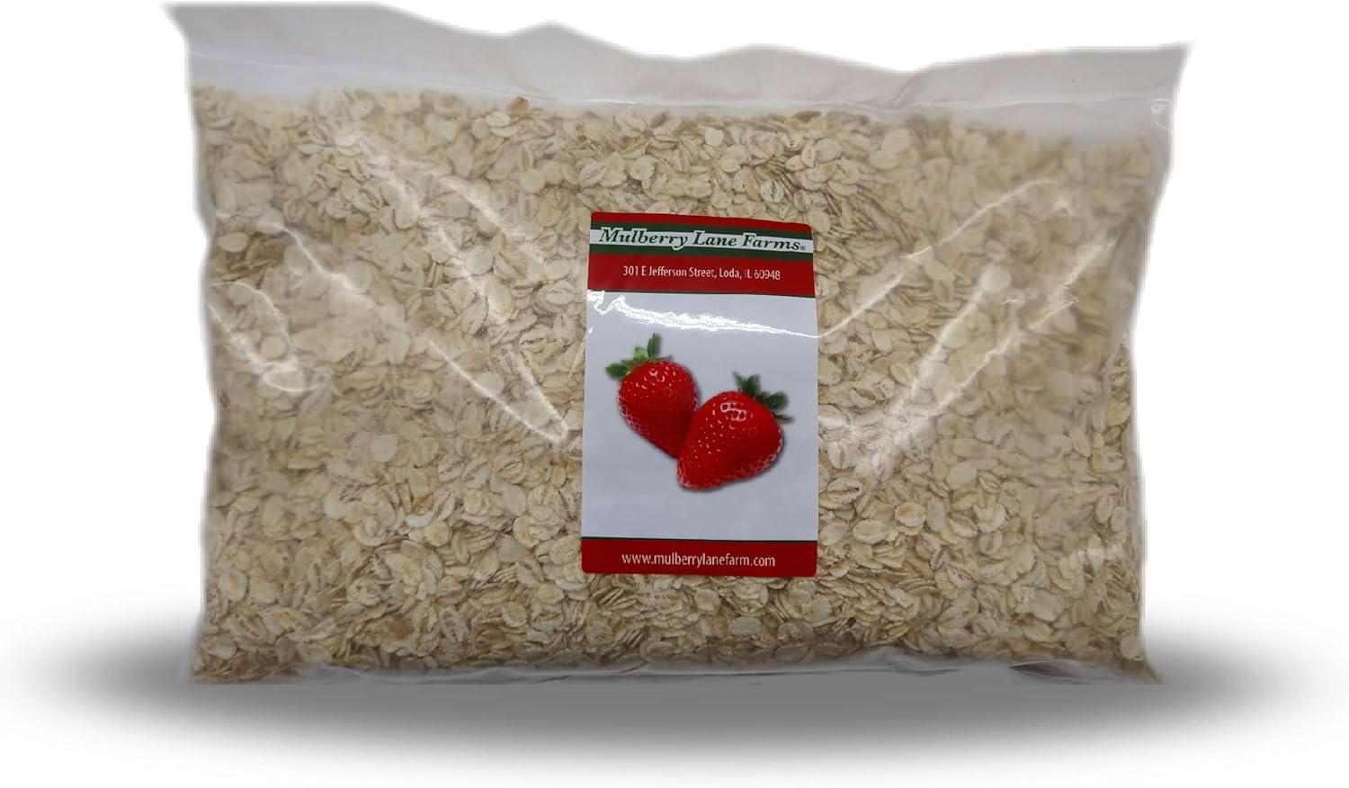Rolled Barley Flakes 2 Pounds Non-GMO Bulk, Product of USA, Mulberry Lane Farms