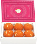 Ghasitaram Gifts Diwali Gifts Diwali Sweets - Motichoor/Boondi Laddoo Box (200 GMS)