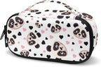 Panda Heart Diabetic Supplies Travel Bags Portable Insulin Container Travel Size Durable Medical Insulated Storage Case for Insulin Pen Blood Sugar Test Strips Syringe Needles