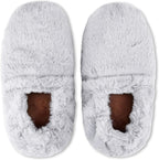 Leonns® Microwavable Slippers - Heated Booties for Women and Men | Heated Foot Warmers for Feet in Bed, Reusable & Cozy Foot Warmer for Bed | Soothing Warmth & Comfort for Cold Feet
