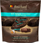 Bouchard Belgian Milk Chocolate Caramel Sea Salt Napolitains 35.3 OZ (2.2 LB/1KG)