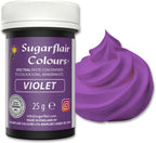 Violet - Sugarflair Colouring Paste - 25g