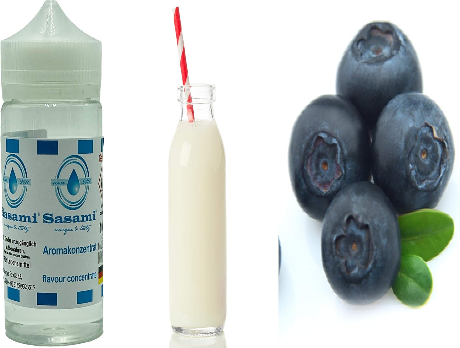 Buttermilk Blueberry Flavor Concentrate - Vegan - Sasami - 100ml