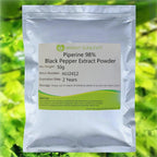 50g Piperine 98% Black Pepper Extract Powder