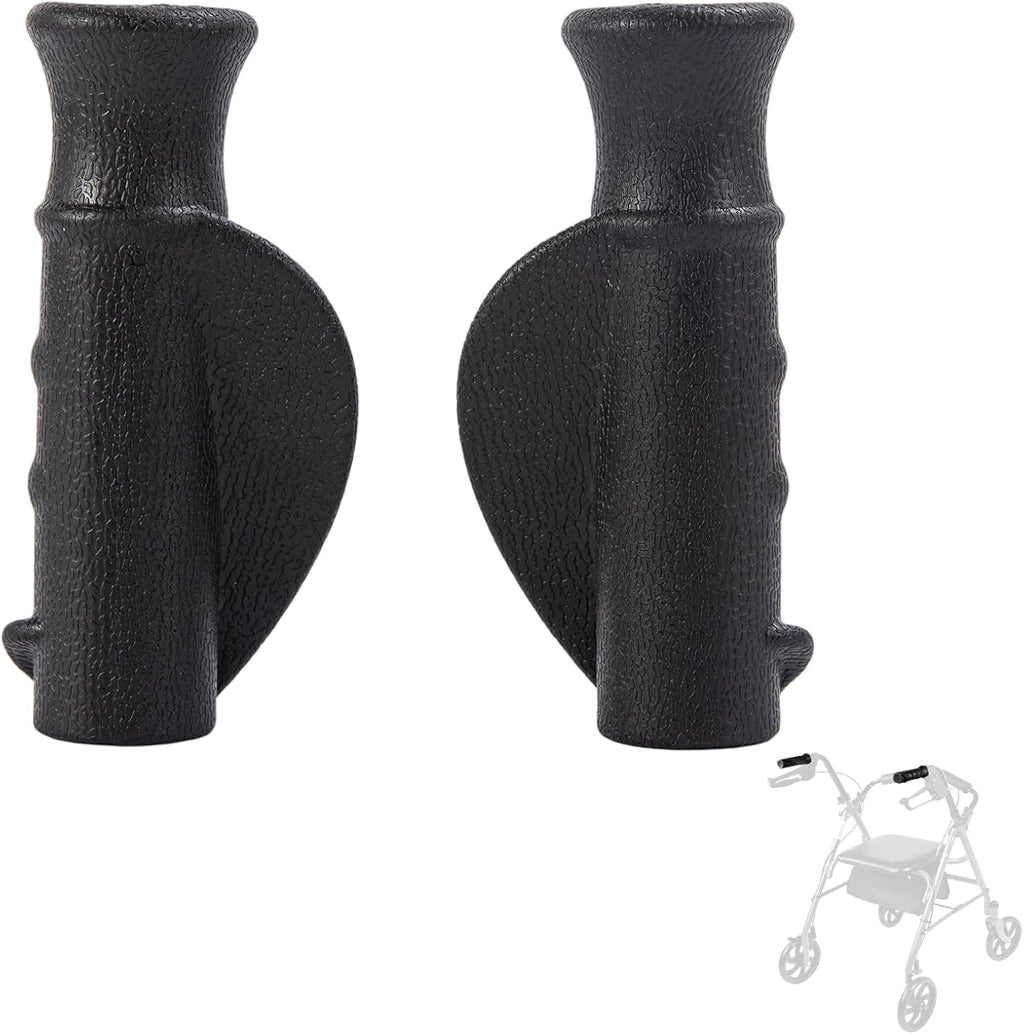 Rollator Hand Grip,Universal Anti-Slip Rollator Walker Hand Grips for Rolling Walker Wheelchair Walker Knee Walker Replacement Parts Accessories, 0.87"(22mm), 2 Pcs