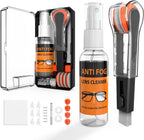 Glasses Cleaner,8 in 1 Glasses Cleaning Kit with 24H Anti Fog Eyeglass Cleaner Spray| Portable Glasses Cleaner Tool|Eye Glass Clean Cloths, Glasses Anti Slip with Soft Eyeglass Nose Pads & Ear Grip