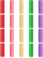 20 Pieces Aligner Tray Seaters for Aligner Trays Chompers Orthodontic Trays(Light Pink, Red, Green, Lavender, Light Yellow)