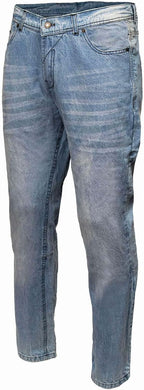 Milwaukee Leather Men's Motorcycle Riding Jeans with CE Knee Armor - Aramid Reinforced Denim