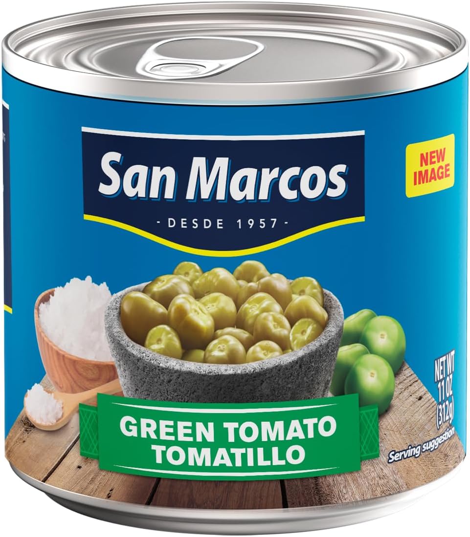 San Marcos Green Tomato Whole, 11 oz