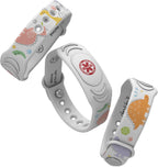 DinoBand Emergency Medical Info Wristband with Instant Parent Notifications for Children Kids Medical ID and Contact Information Adjustable Silicone Bracelet