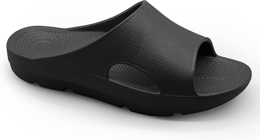 Pure Stride Therapeutic Slides, Orthotic Sandals for Plantar Fasciitis, Metatarsal and Heel Spurs, for Pain Relief and Arch Support of Feet