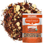 Organic Positively Tea Company, Blood Orange Vanilla Rooibos Tea, Loose Leaf, 4 Ounce