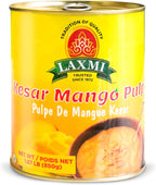 Laxmi All-Natural Kesar Canned Mango Pulp - 850gm