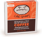 Café Grumpy Instant Coffee Single Serve, Heartbreaker Medium Roast Quick Prep Arabica Blend Packets, Smooth Balanced Flavor Travel Ready Office Coffee, 6 Pack