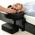 Massage Headrest for Bed, Adjustable Massage Face Cradle, Home Mattress Top Massage Kit, Home Spa and Salon Table Attachment, Face Down Pillow Perfect for Eye Surgery Recovery & Relaxation