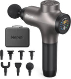 Mebak 3 Massage Gun, Massage Gun Deep Tissue for Athletes, Professional Muscle Percussion Massager, Massager for Shoulder Leg Back Body Pain Relief, Quiet Portable Sport Tool, Gifts for Him