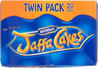 Original McVitie's The Original Jaffa Cakes Twin Pack Imported From The UK England The Very Best Original British Jaffa Cakes A Genoise Sponge Base Layer Of Orange Flavored Jam Coating Of Sponge