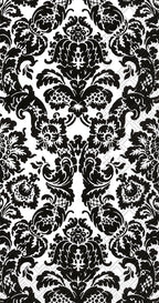 Boston International BF797097 IHR Guest Towel Buffet Paper Napkins, 8.5" x 4.5", Palais White/Black