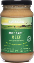 ABBCo Beef Bone Broth Concentrate, Made with New Zealand Beef, Halal, Savoury Cooking Stock Base for Soups, Gravies & Sauces, Just Add Hot Water.