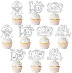 36 PCS 30th Anniversary Cupcake Toppers 30th Pearl Wedding Anniversary Cupcake Picks Double-Sided Printing Cheers to 30 Years We Still Do 30 Years Cake Decoration Anniversary Supplies