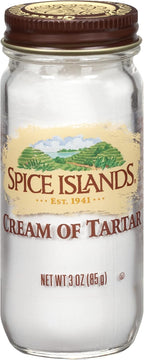 Spice Islands Cream Of Tartar, 3 Ounce