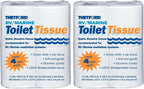Thetford RV/Marine Toilet Tissue - Toilet Paper for RV and Marine - 1-ply - 4 rolls - Thetford 20804 (Pack of 2)