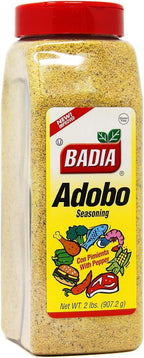 Badia Adobo All-Purpose Latin Seasoning Blend, 2 Pound – Smoky, Spicy & Savory for Meats, Chicken, Seafood, and Vegetables