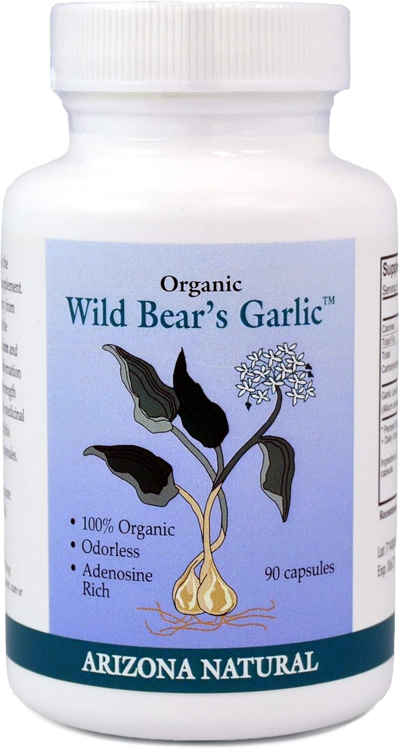 Resource Wild Bear's Garlic Capsules, 235 Mg, 90 Count
