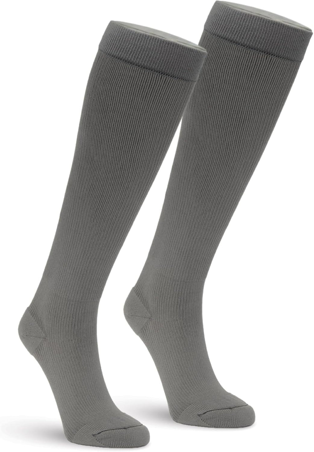 Garment Liner, Unisex, Light Foot-to-Ankle Compression, Tan & Grey, Small - XXLarge, 1 2 4 Undersocks/Pack