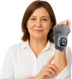Hand Massager with Heat - 5 Modes, 9 Intensity Levels,3 Heat Settings, Cordless & Rechargeable