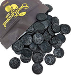 SweetGourmet Premium Dutch Licorice, Salted Licorice Coins, Imported Bulk Candy, 1 Pound