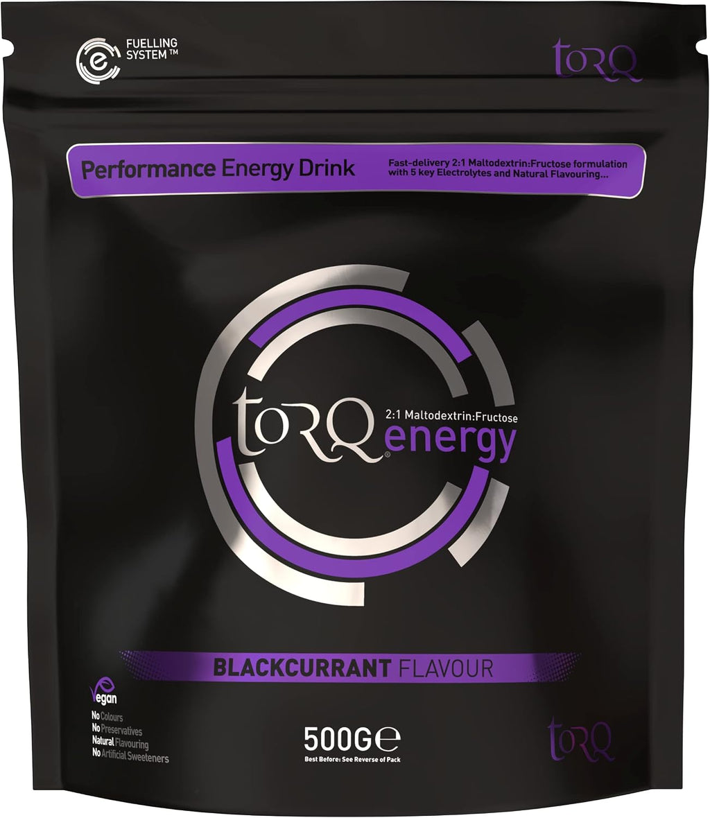 TORQ Energy Natural Blackcurrant 500g Pouch