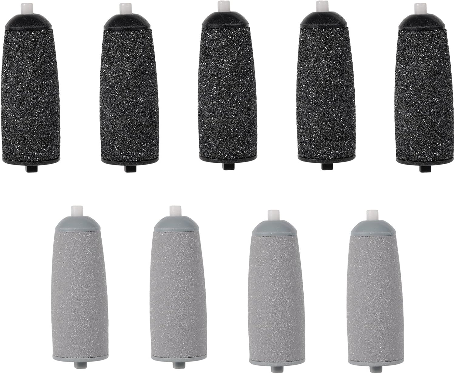 9pcs Pedicure Tool Replacement Head Rollers, 4 Fine Sand and 5 Rough Coarse Sand Electric Feet Foot Grinder Replacement Compatible with Flawless Pedi Haootadiy ZABOUL
