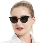 OCCI CHIARI Womens Sunglass Reading Glasses 2.75 Black Sun Readers with Magnification Outdoor UV400(1.0 1.25 1.5 1.75 2.0 2.25 2.5 2.75 3.0 3.5)