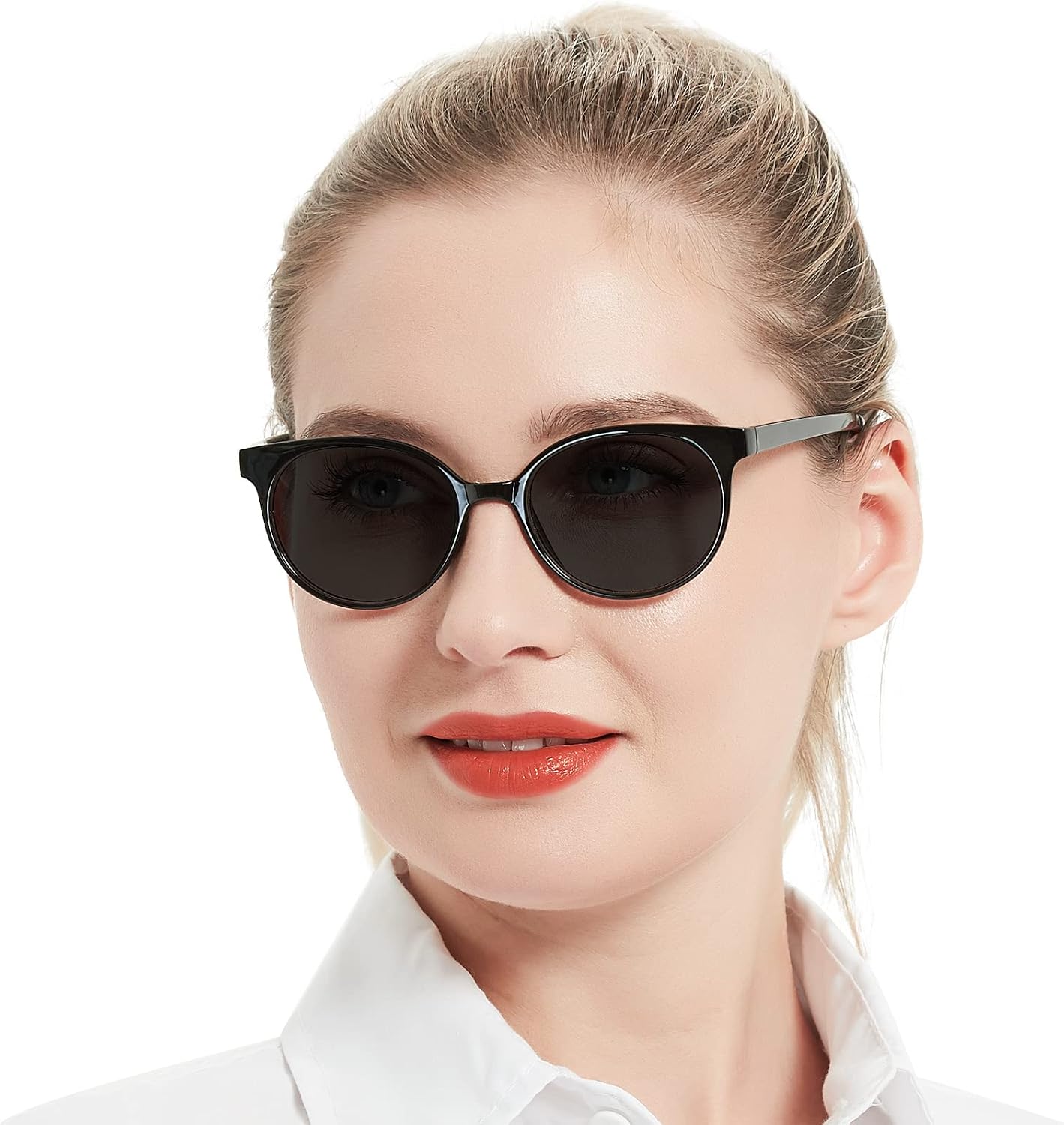 OCCI CHIARI Womens Sunglass Reading Glasses 2.75 Black Sun Readers with Magnification Outdoor UV400(1.0 1.25 1.5 1.75 2.0 2.25 2.5 2.75 3.0 3.5)