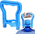 Gofriipai 5 Gallon Water Bottle Handle, Heavy-Duty Water Jug Holder for Easy Carrying, Dual-Mode Design (Single/Dual-Person Lift), Ergonomic Grip – Fits Standard 5-Gallon Jugs（Blue）