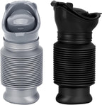 Portable Urinal for Men Women, Spill Proof Travel Emergency Urinal Bottle, Leak-Proof Collapsible Urinals, Personal Car Pee Bottle for Camping, Road Trips, Drivers, Seniors, Kids