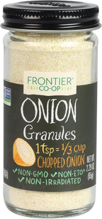Simply Organic Frontier Natural Products Onion, White Granules, 2.40-Ounce