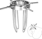 4 Beads Adjustable Anal Plug & Dilator, Anal Expander Vaginal Expander Anal Stretcher BDSM Toy Private Massager with Smooth Design, Anal Plug Anal Toys for Men,Women and Beginners Adult SM Accessory