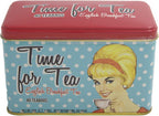 New English Teas Time For Tea Tea Tin with 40 English Breakfast Teabags