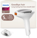 Philips Lumea 7000 Series IPL Hair Removal Device, for Women & Men, Visible Permanent Laser Hair Reduction Done at Home, SenseIQ Technology, Uniquely Curved Attachment for Body, BRI931/03