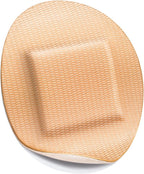 Leukoplast Elastic Fabric Adhesive Latex Free Bandages Oval Spot 1.25" (100 in Box)