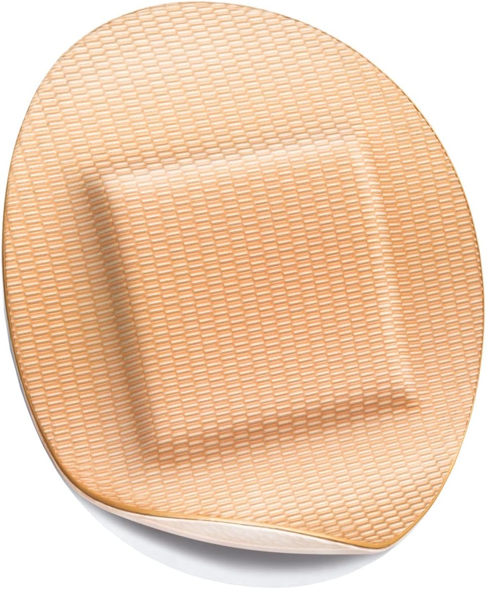 Leukoplast Elastic Fabric Adhesive Latex Free Bandages Oval Spot 1.25" (100 in Box)